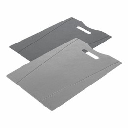 Kuhn Rikon Chopping Board Set of 2 Grey/Black