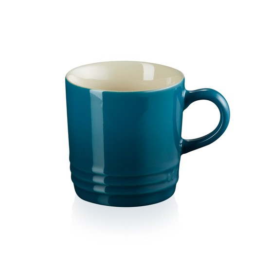 Le Creuset Cappuccino Stoneware Mug Deep Teal 200ml