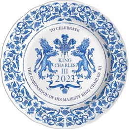 Spode King Charles III Commemorative Plate
