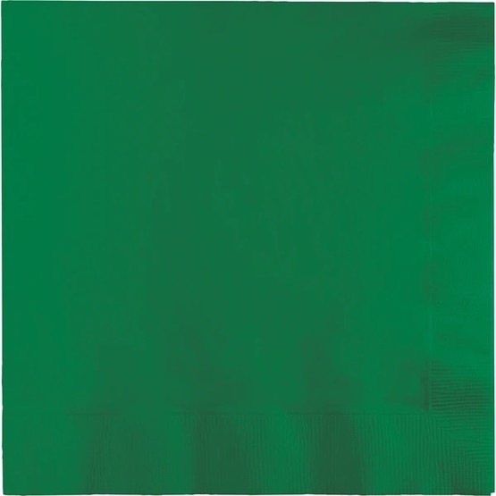 Celebrations Value Lunch Napkins Emerald Green 2 ply