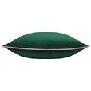 Paoletti Meridian Velvet Cushion Emerald/Blush additional 2