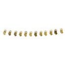 King Charles Silhouette Garland Gold 2.5mtr additional 2
