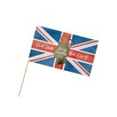 King Charles III Paper Waving Flags Pack of 6 additional 2