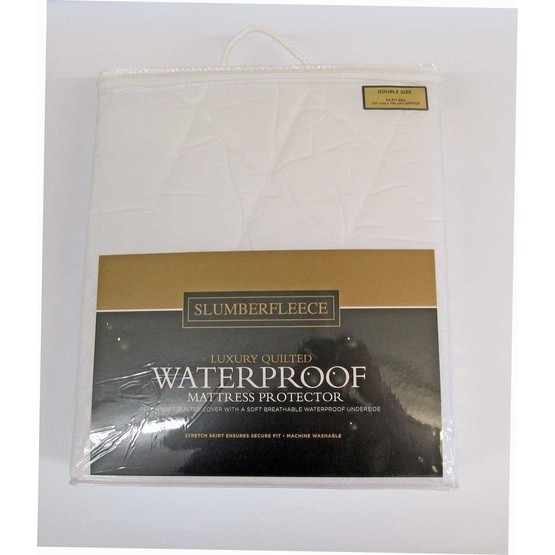 Slumberfleece Luxury Waterproof Mattress Protector