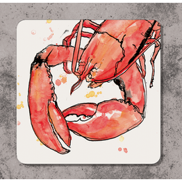 DollyHotDogs Red Lobster Coaster 10cm