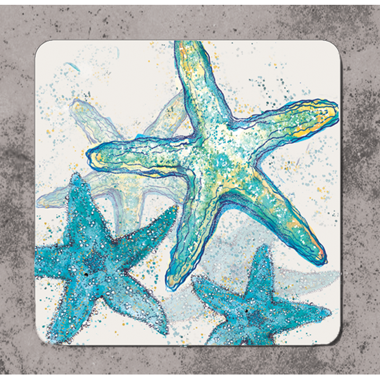 DollyHotDogs Starfish Coaster 10cm
