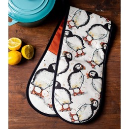 DollyHotDogs Puffin Double Oven Glove