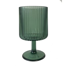 Mesa Green Acrylic Stacking Goblet