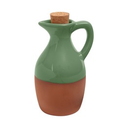 Sintra Glazed Terracotta Oil Drizzler Green 150ml