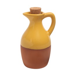 Dexam Sintra Glazed Terracotta Oil Drizzler Ochre 150ml
