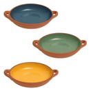 Sintra Glazed Terracotta Large Tapas Dish Ochre additional 2