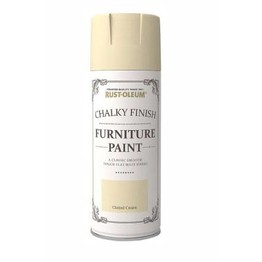 Rust-oleum Chalky Furniture Spray Paint 400ml Clotted Cream