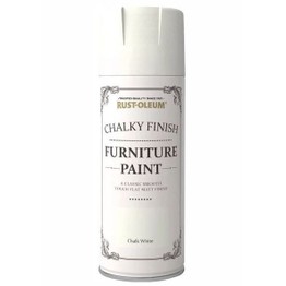 Rust-oleum Chalky Furniture Spray Paint 400ml Chalk White