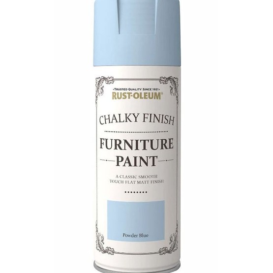 Rust-oleum Chalky Furniture Spray Paint 400ml Powder Blue