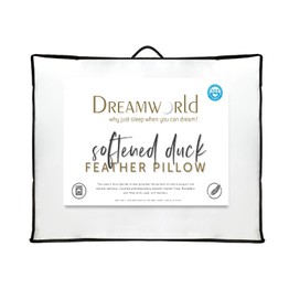 Dreamworld Softened Duck Feather Pillow
