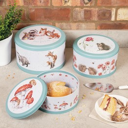 Wrendale Designs The Country Set - Nesting Cake Tin Set of 3