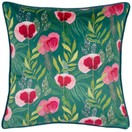Wylder House of Bloom Poppy Teal Cushion 43x43cm additional 1