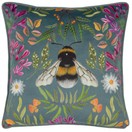 Wylder House of Bloom Zinnia Bee Cushion 43x43cm additional 1