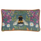 Wylder House of Bloom Zinnia Bee Cushion 30x50cm additional 1