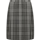 Tavistock College Grey Tartan Pleated Skirt additional 1