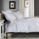 Lyndon Company Daisy Embroidered Cotton Duvet Cover Bedlinen additional 1