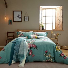 Joules Cotswold Floral Duvet Cover Bedding Set