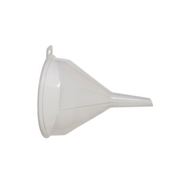 Whitefurze Clear Plastic Funnel 14cm
