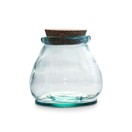 Natural Life Recycled Glass Jar & Cork Lid Medium additional 1
