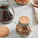 Natural Life Recycled Glass Jar & Cork Lid Medium additional 3