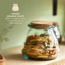 Natural Life Recycled Glass Jar & Cork Lid Large additional 4