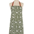 Ulster Weavers Forest Friends Sage Green Cotton Apron additional 1