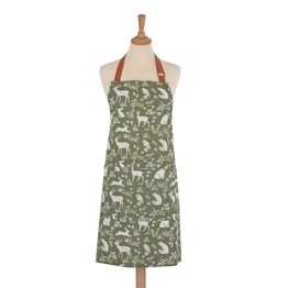Ulster Weavers Forest Friends Sage Green Cotton Apron