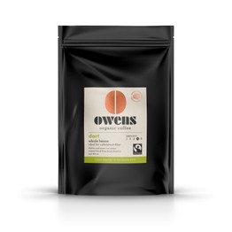 Owens Organic Coffee Whole Beans Dart 200g