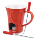 Swissmar Sweetheart Red Fondue Gift Mug Set additional 1