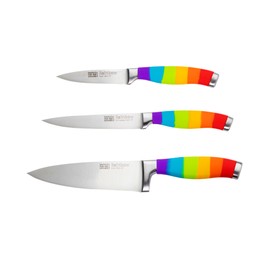 Taylors Eye-Witness 3pc Knife Starter Set Rainbow