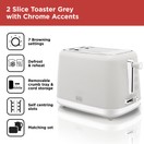 Black & Decker 2 Slice Toaster Grey BXTO20078GB additional 3