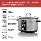 Black & Decker Digital Slow Cooker 3.5ltr BXSC16044GB additional 9