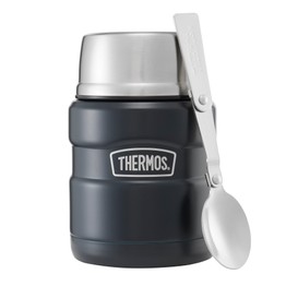 Thermos King Food Flask Matt Blue 0.47ltr