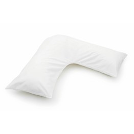 Belledorm V Shaped Pillowcase White