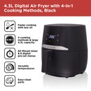 Black & Decker Digital Air Fryer 4.3ltr BXAF17092GB additional 3