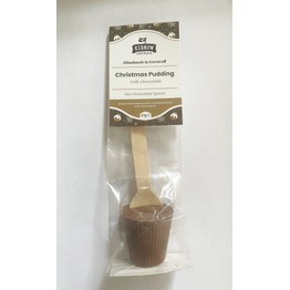 Hot Chocolate Spoon - Christmas Pudding 37g