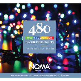 Noma 480 Multicolour LED Multifunction Tree Lights 4921640