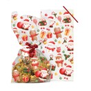 Santa and Friends Cello Treat Bags with Twist Ties M593 additional 1