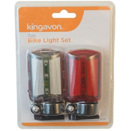 Kingavon 2pc Bicycle Light Set BB-BL108