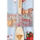 Cooksmart Christmas On The Farm Tea Towel & Spoon Set additional 2
