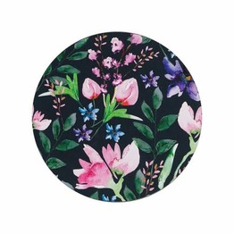 Denby Dark Floral Round Pack of 6 Placemats or Coasters