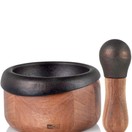 AdHoc Crush Wood and Cast Iron Mortar and Pestle MO20 additional 2