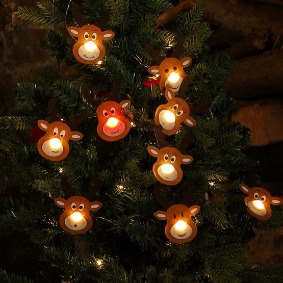 Noma Reindeer String Light with Warm White Led's 1023051