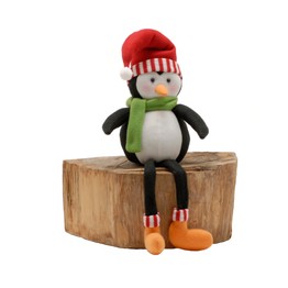Festive Sitting Dangly Legs Plush Penguin 60cm P032460