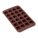 Tala Christmas Silicone Chocolate Mould - Brown 10A00159 additional 1
